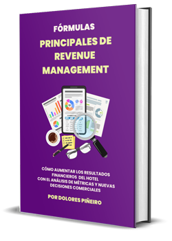 Capa em 3D do e-book fórmulas principales de revenue management - versão em español